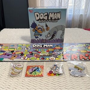 Dog Man Attack of the Fleas Board Game
